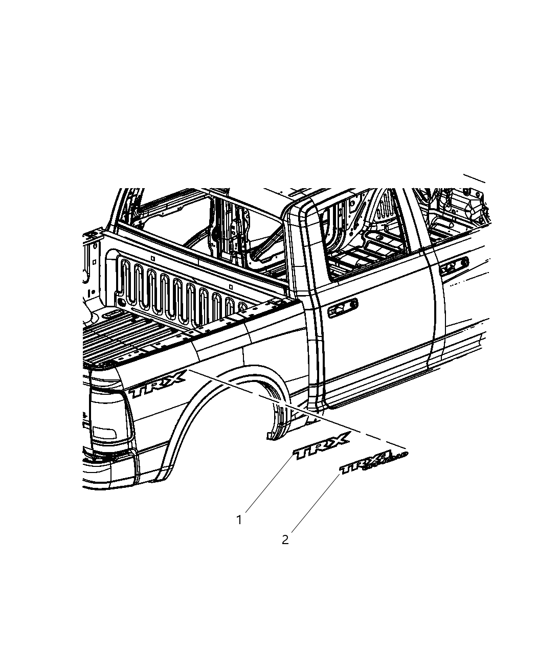 Mopar 5182231AA Decal Hybrid