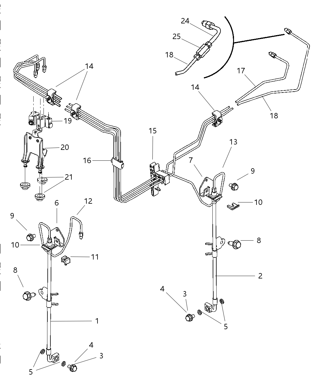 Mopar 5170760AA Tube Brake