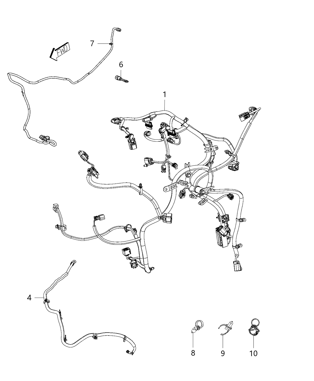 Mopar 68450842AA Heater Engine Block Coolant