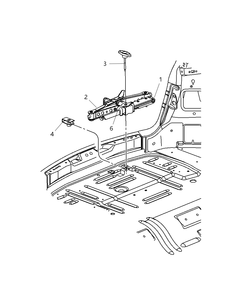 Mopar 5139204AA Clip