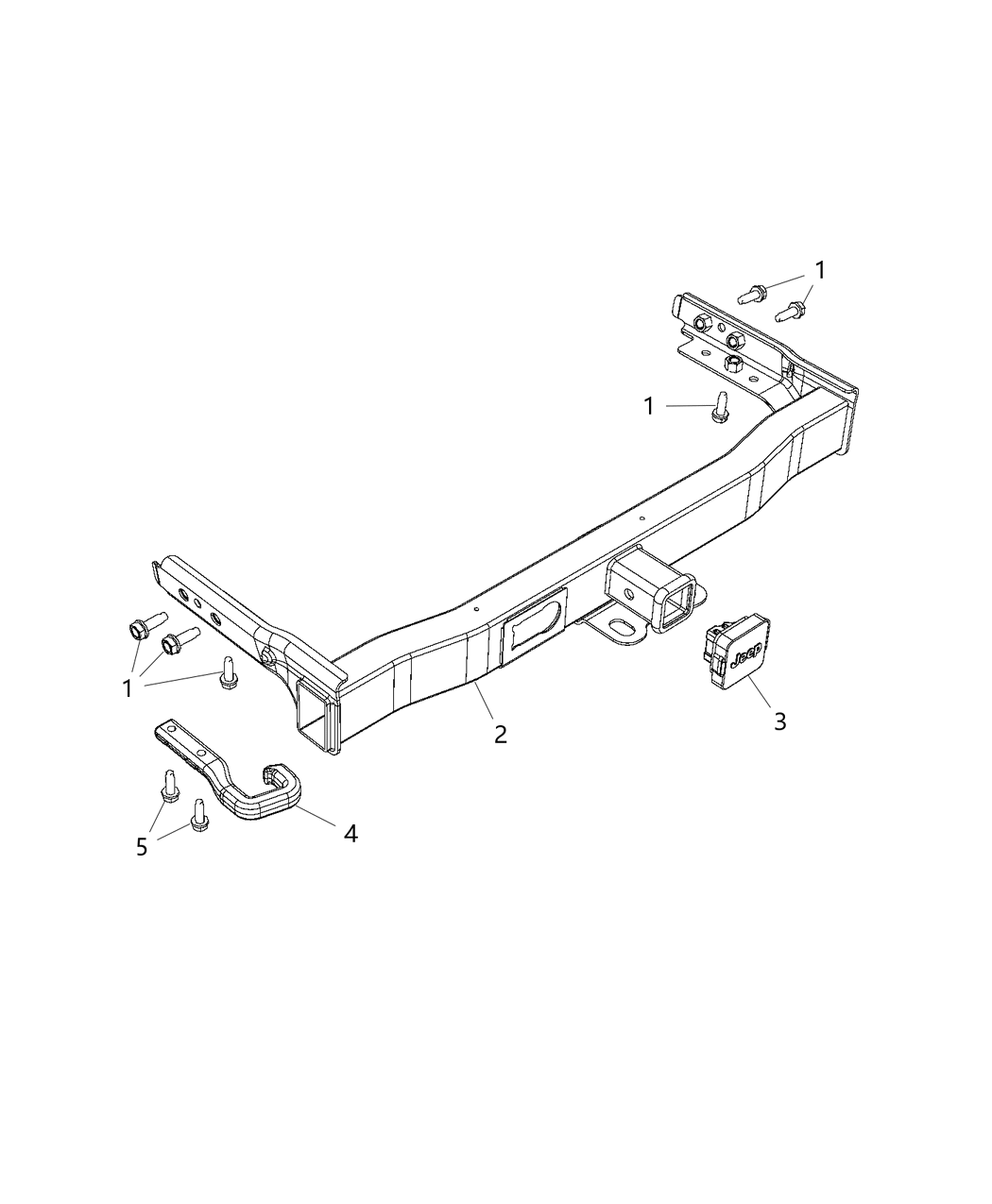 Mopar 68427882AA Hook Tow