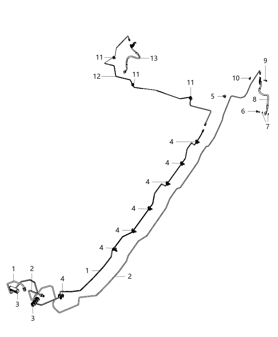 Mopar 6512289AA Bolt Banjo