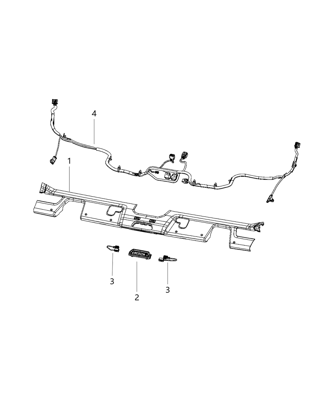 Mopar 6TB04TX7AG Molding Windshield