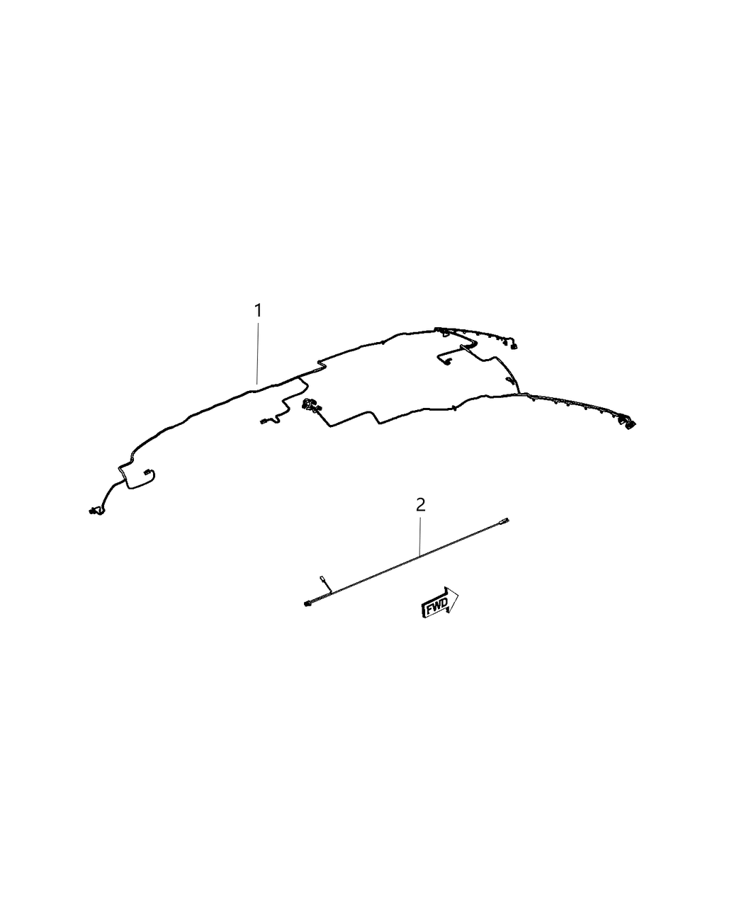 Mopar 68414816AA Wiring Header
