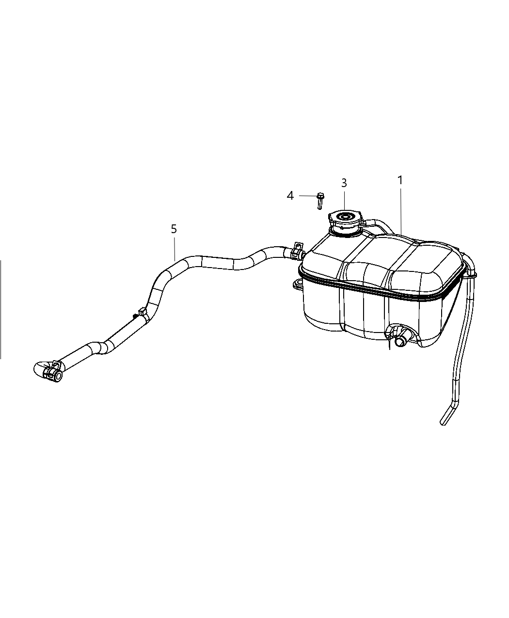 Mopar 5030626AB Bottle Pressurized Coolant
