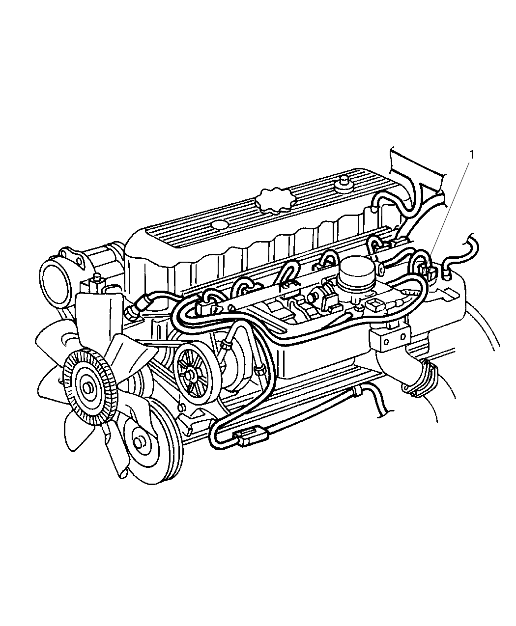 Mopar 56010480AC Wiring Alternator And Battery