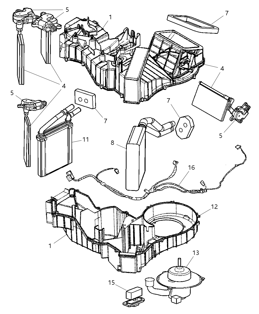 Mopar 5029345AA Drain Tube Bracket