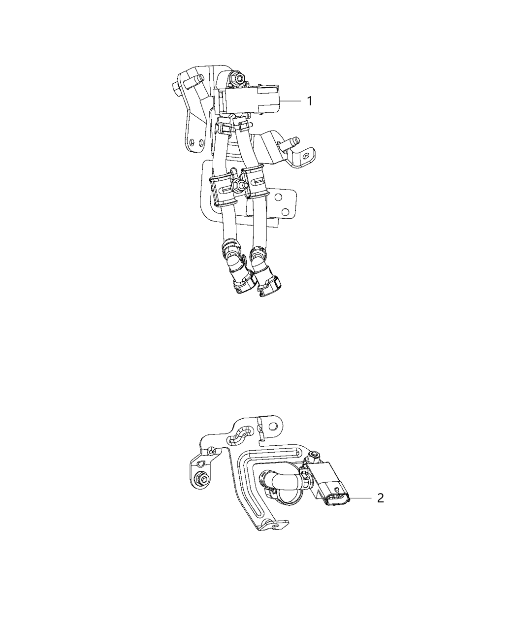 Mopar 68276862AA Sensor Oil Vapor Pressure Sensor