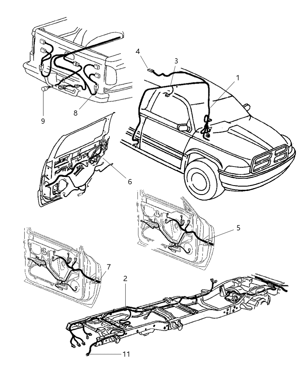 Mopar 56020189 Wiring Temperature Sensor Jumper