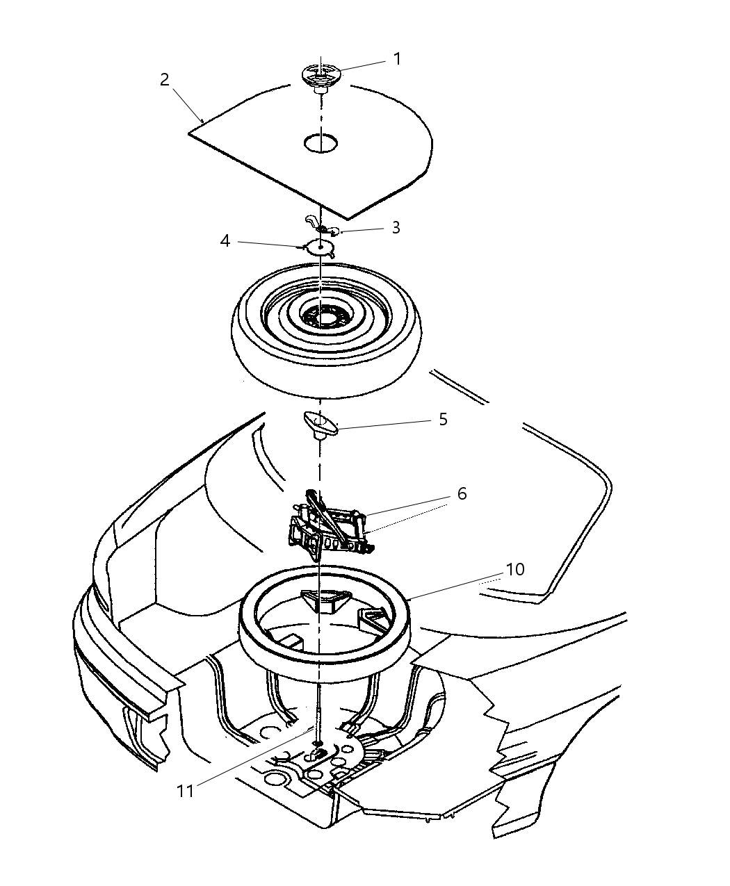 Mopar 4772481AB Jack Scissors