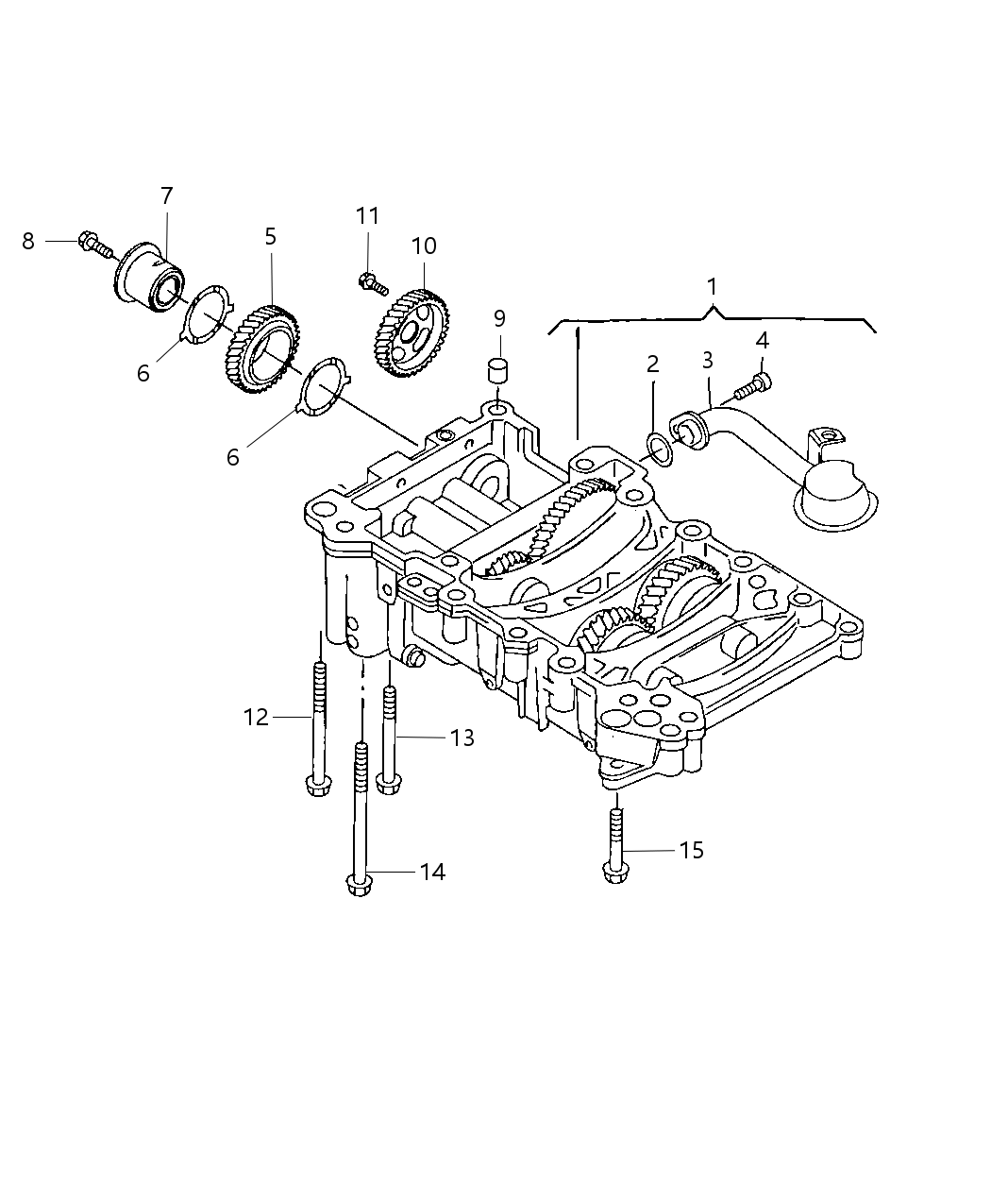 Mopar 68034324AA Bolt M12X30