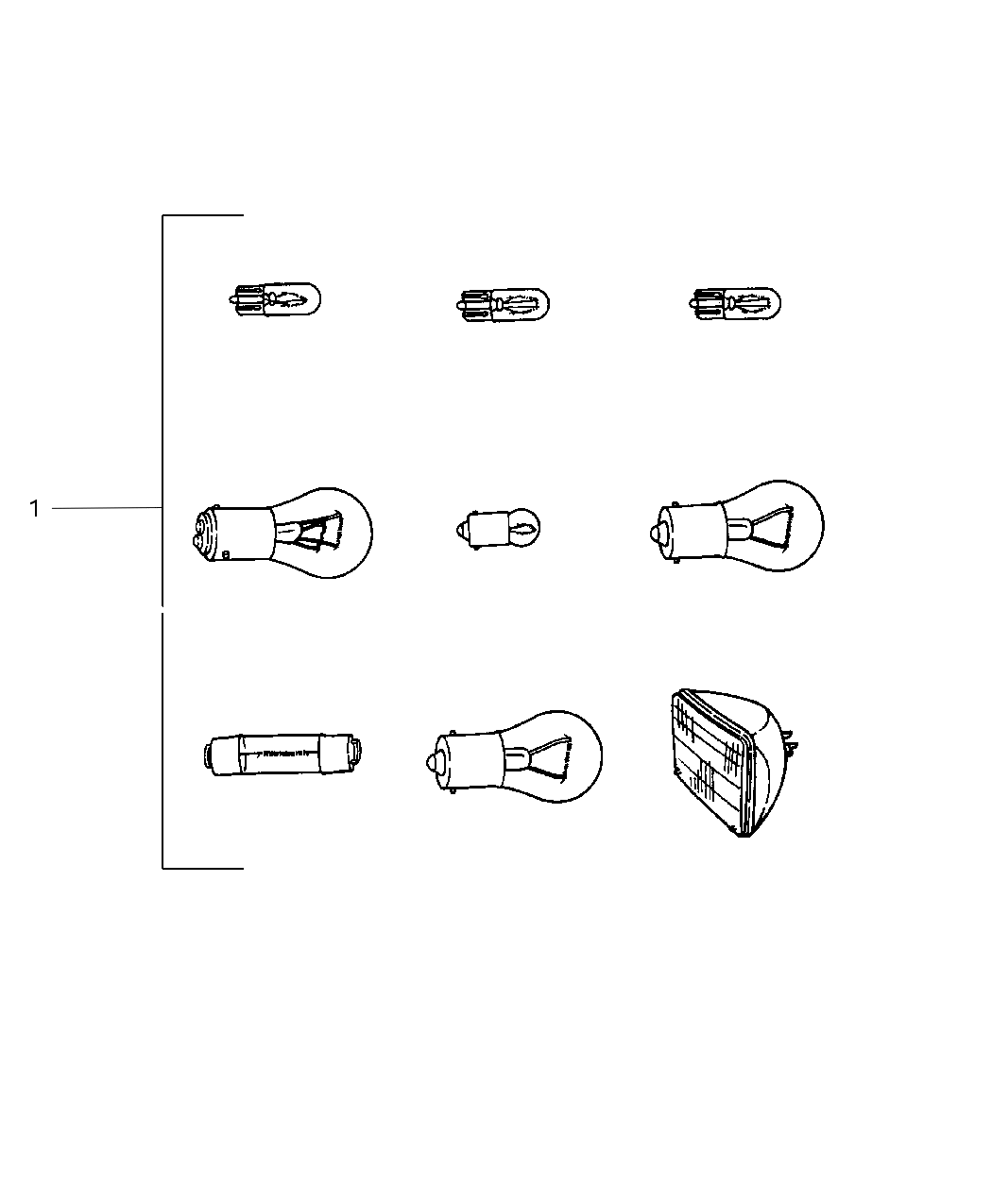 Mopar L000881L Bulb
