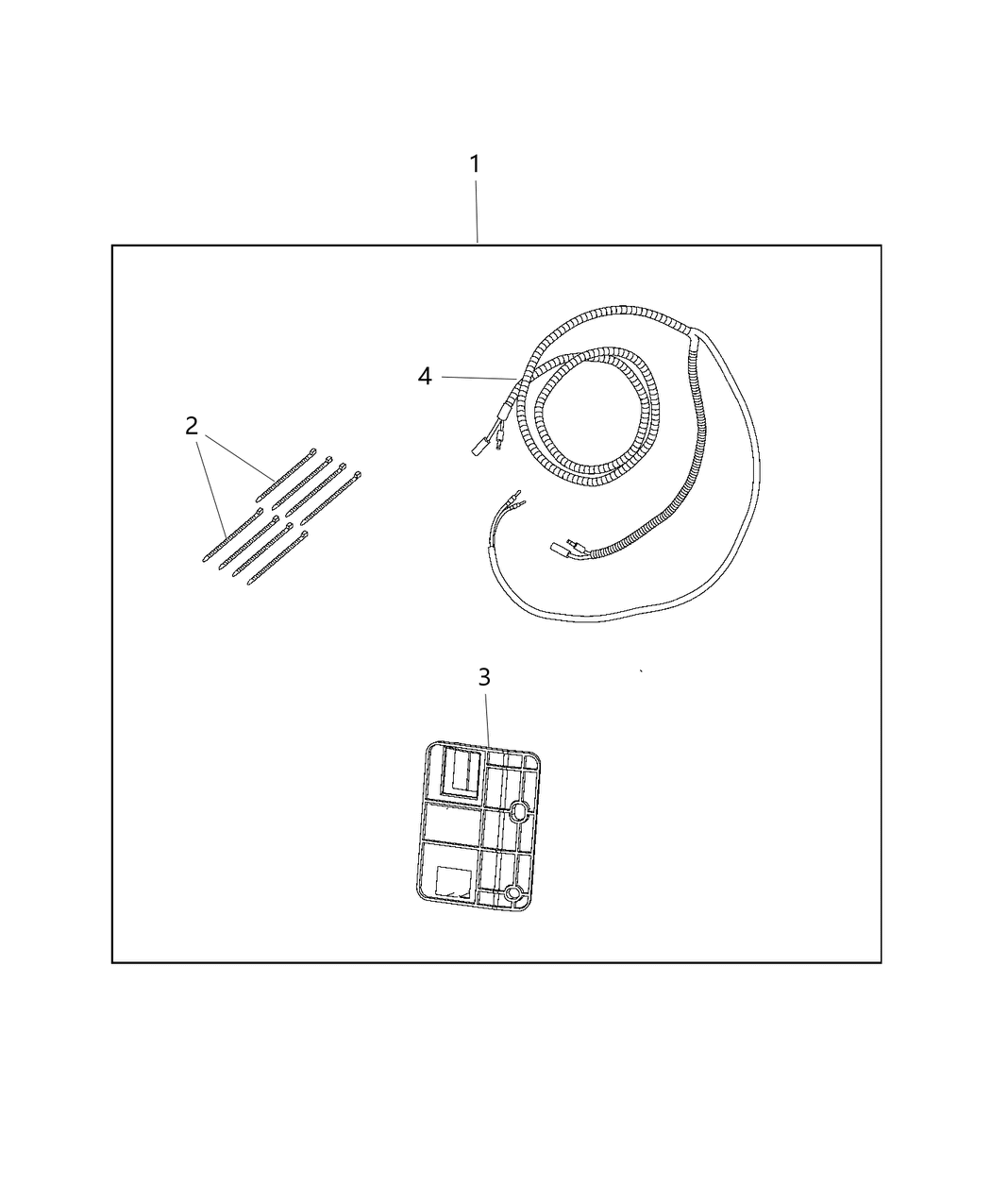 Mopar 82215709 Alarm Kit Security