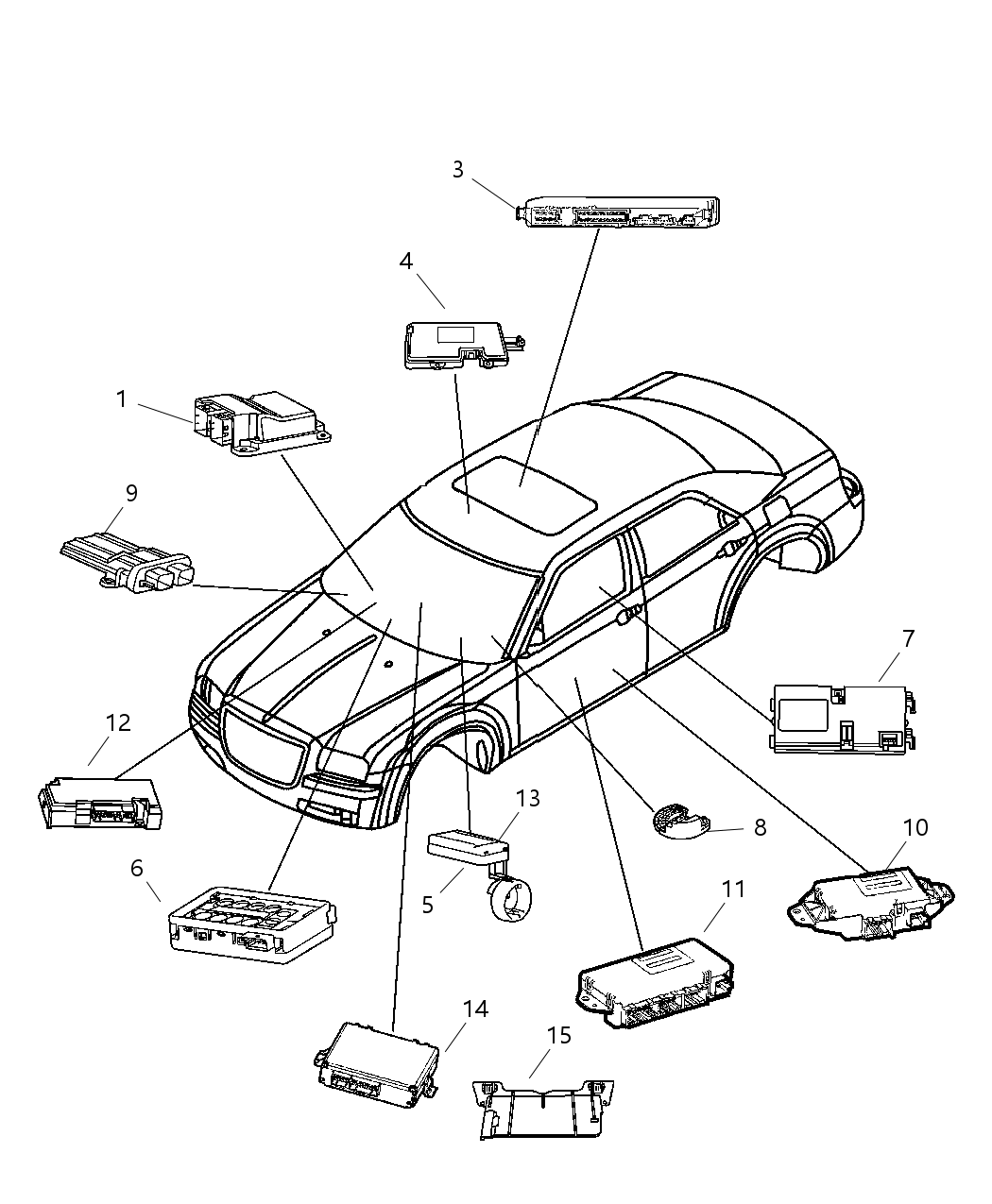 Mopar 5026053AJ Module Receiver