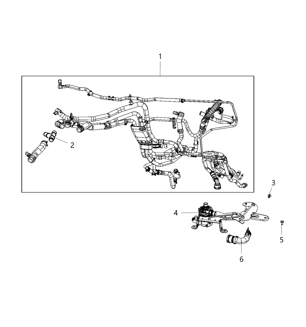 Mopar 68516309AA Connector 3 Way