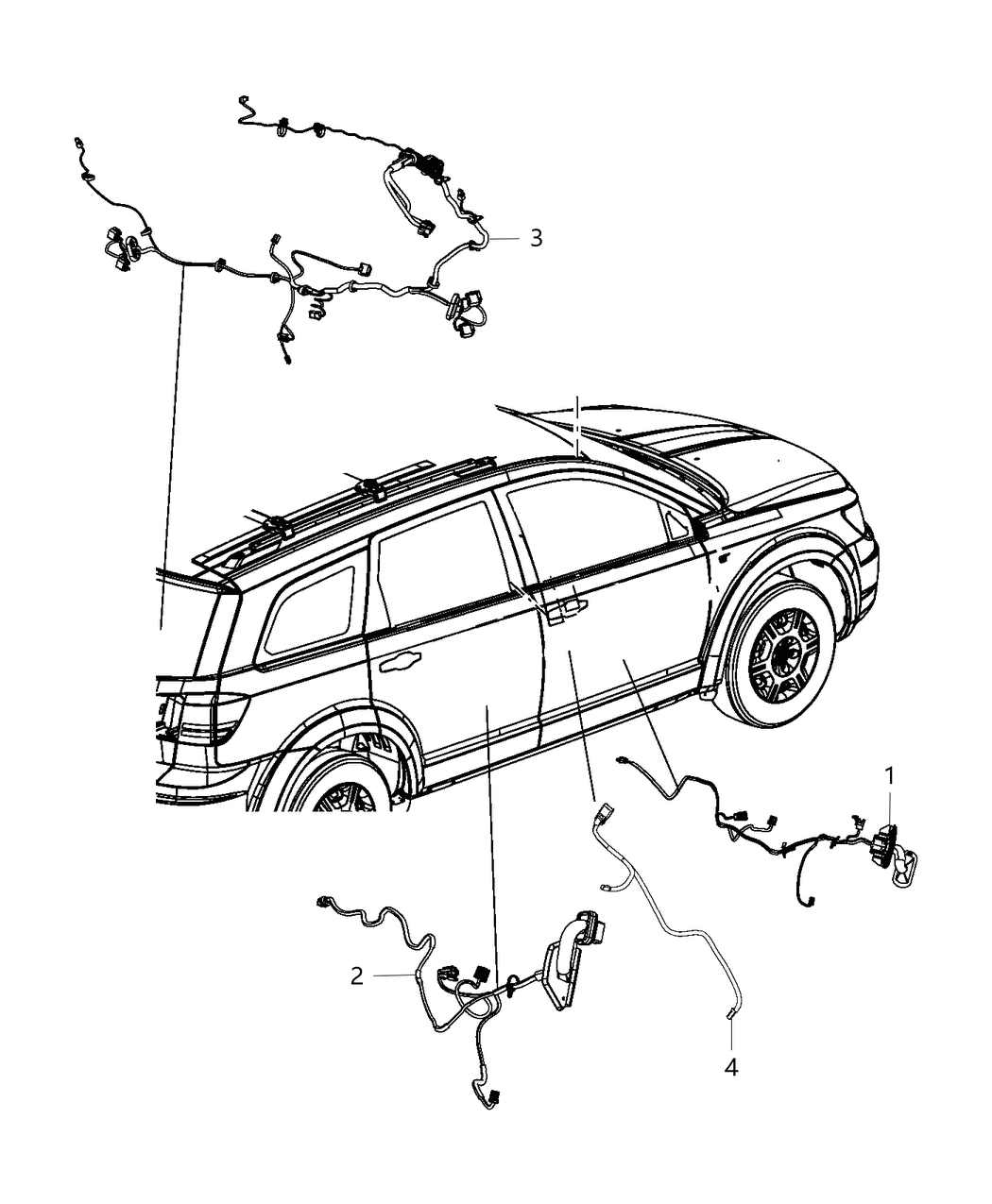 Mopar 68096864AD Wiring Liftgate