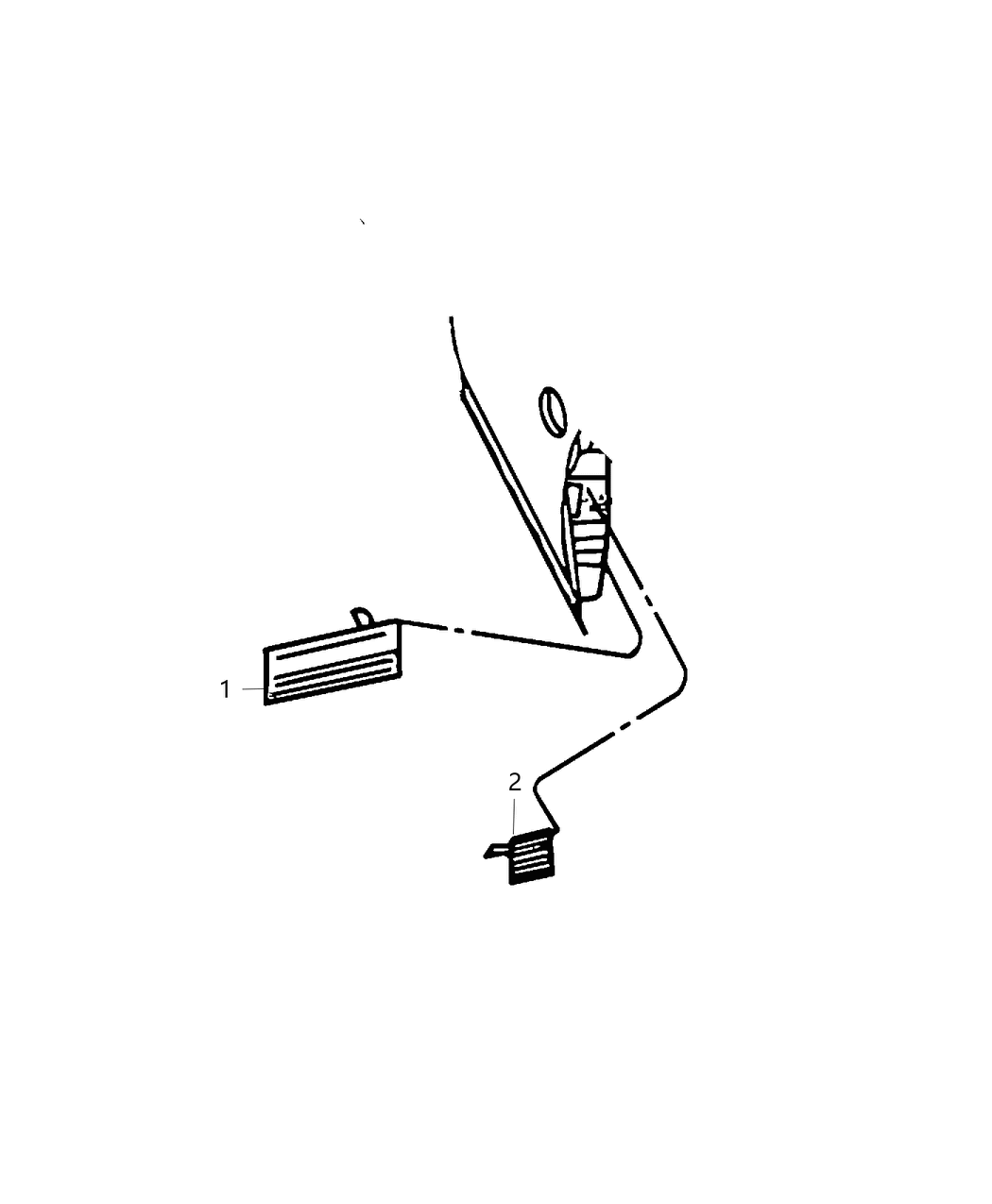 Mopar 68302317AA Label Handle Operation Rear Door Handle Operation