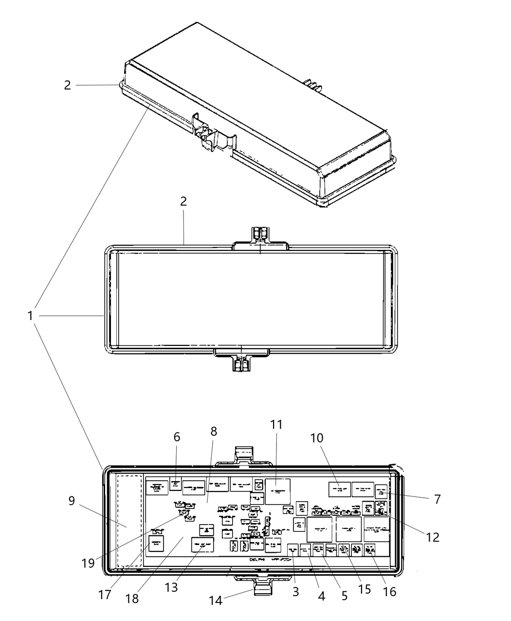 Mopar 68100750AA Cover Battery Post