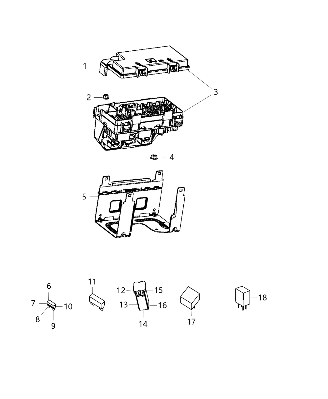 Mopar 68235361AA Puller Fuse