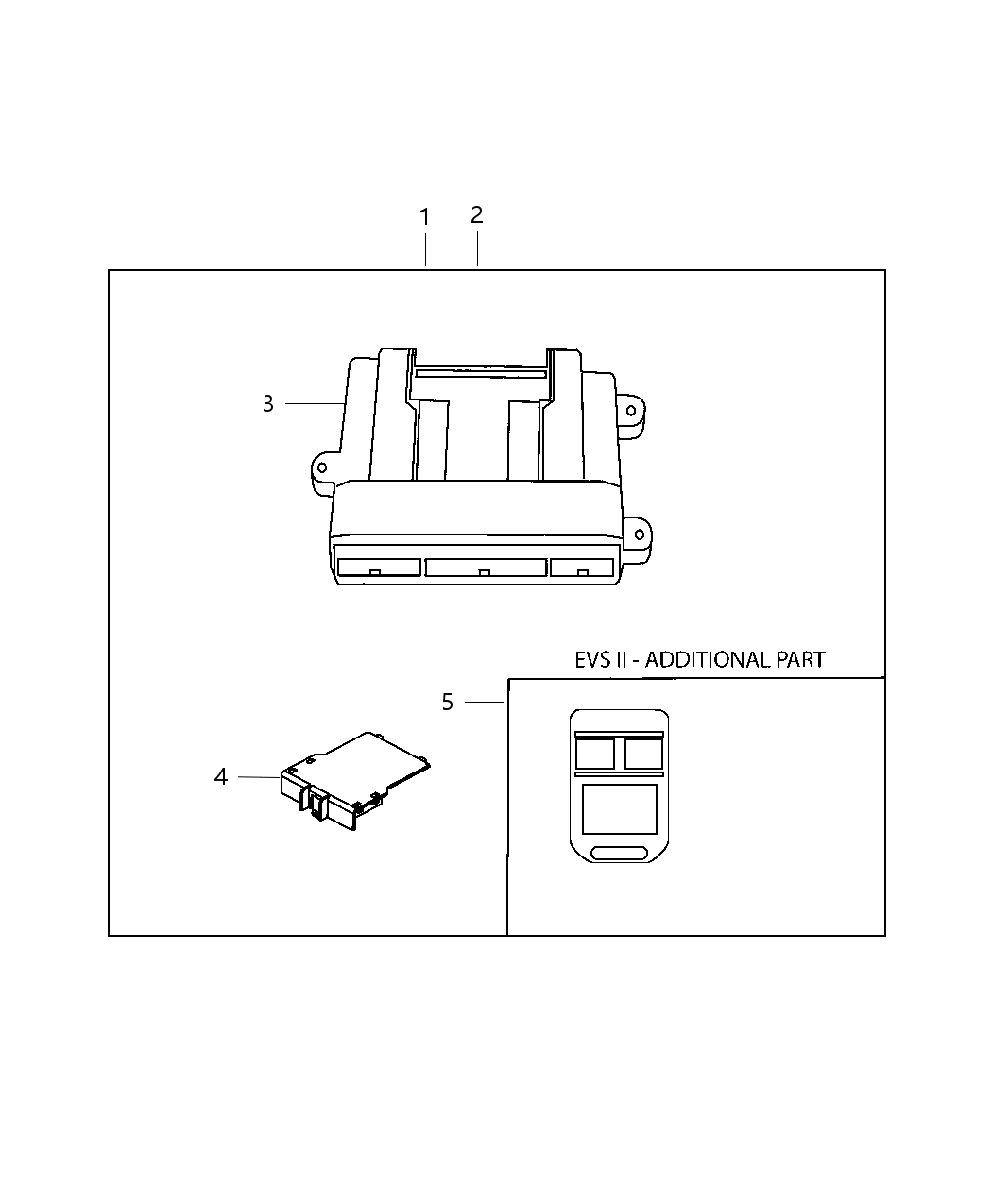 Mopar 82209992 Alarm Kit Security With Keyless