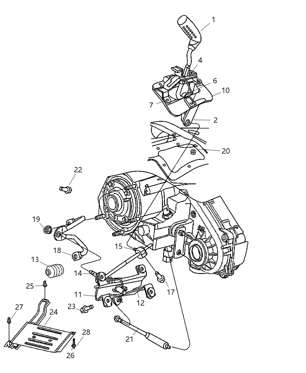 Mopar 52059506AA Skid Plate Front