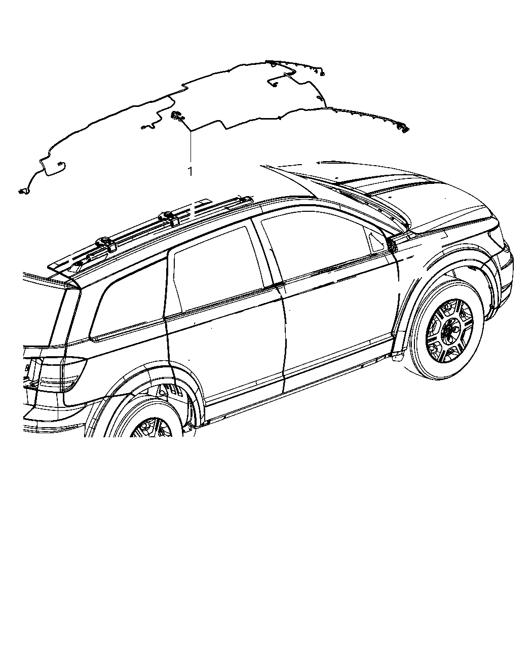 Mopar 68080164AD Wiring Header