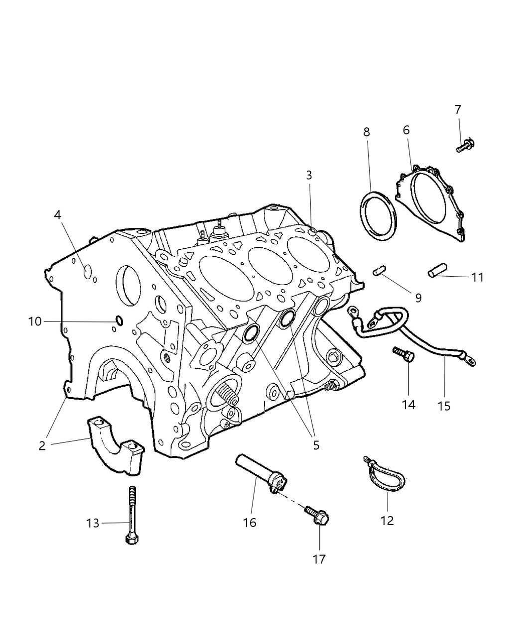 Mopar RCR10571 Block Short