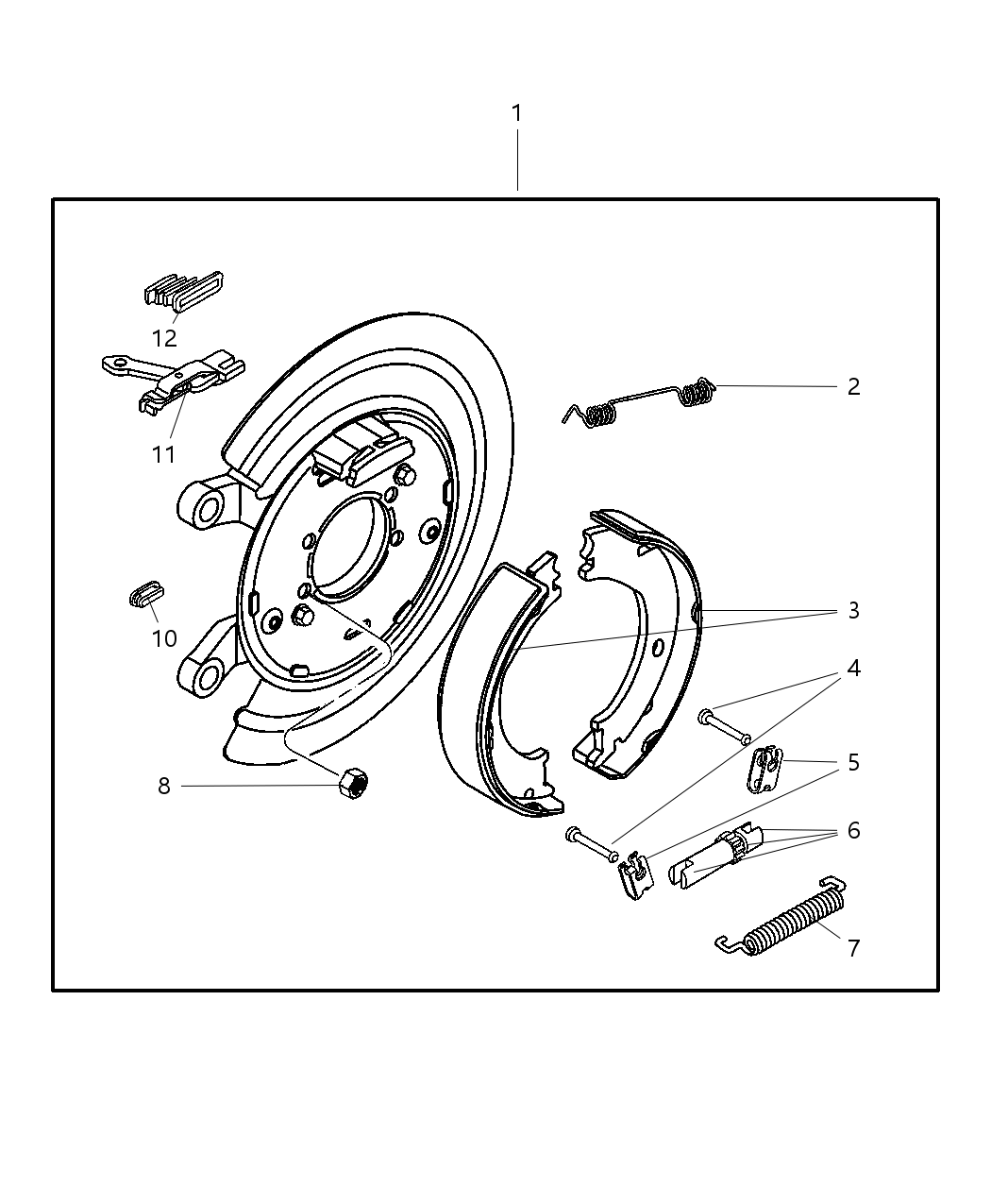 Mopar 52010420AC Adapter Parking Brake