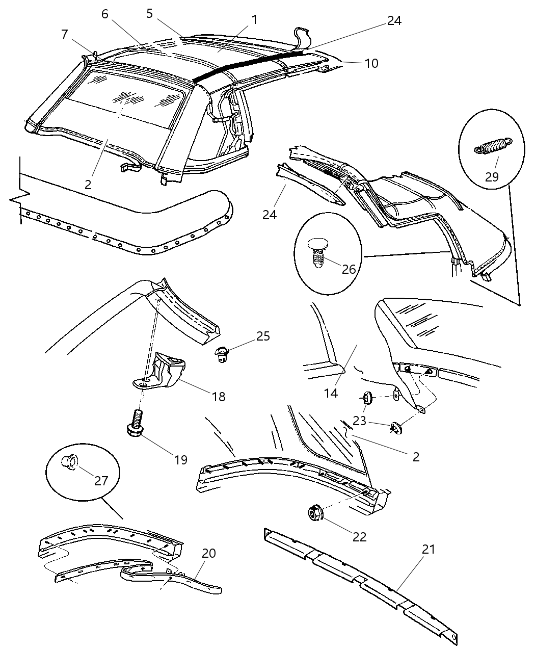Mopar 6506625AA Stud Double Ended