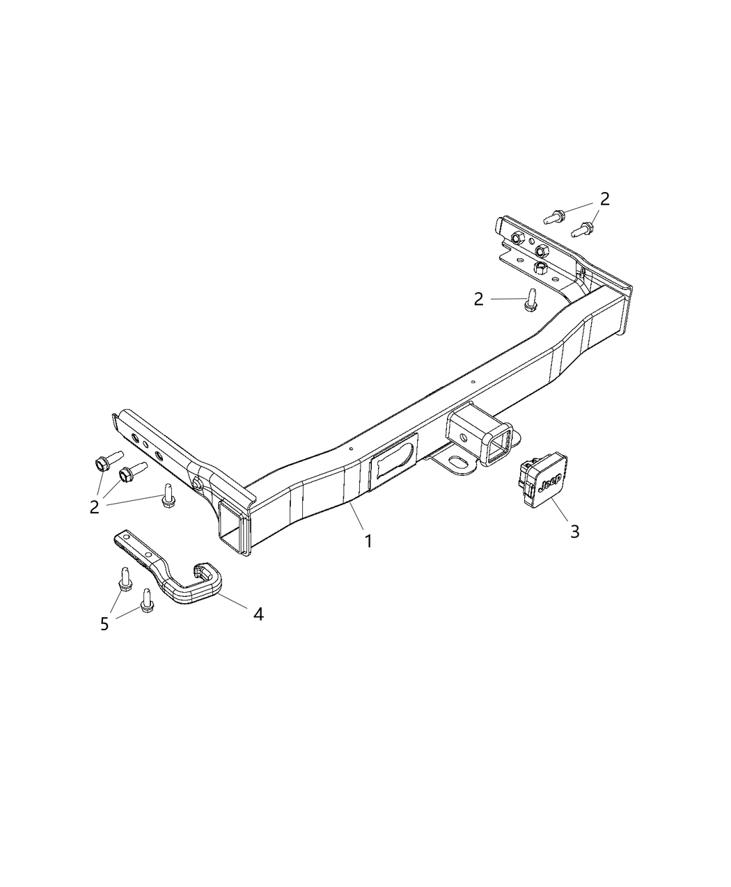 Mopar 68427882AA Hook Tow