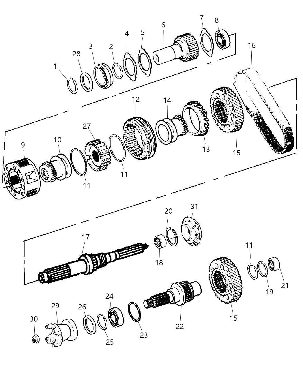 Mopar 5086322AA Carrier Sprocket