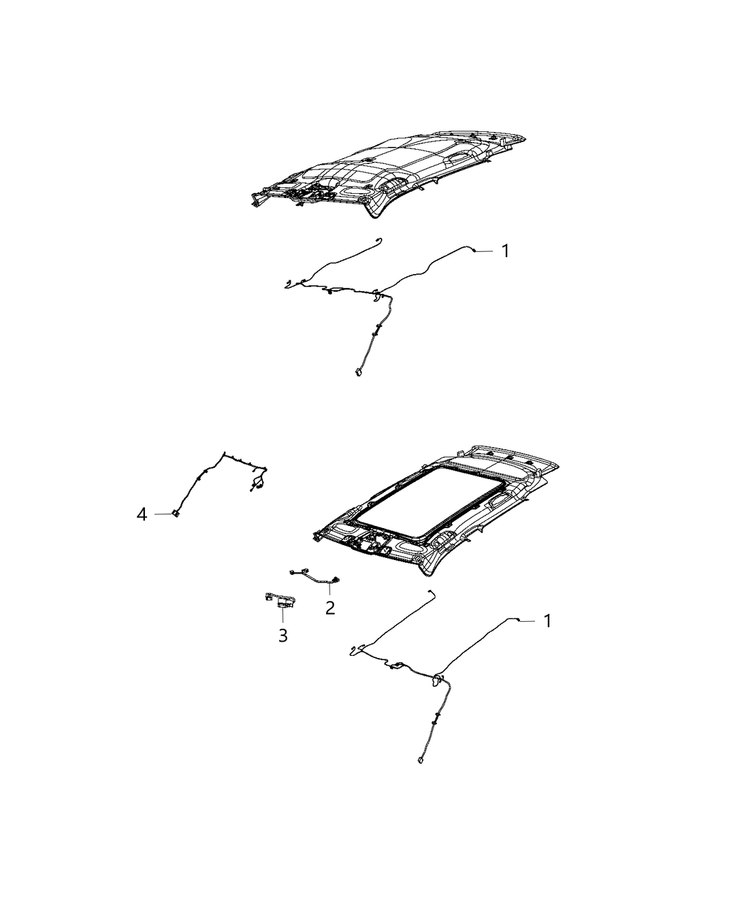 Mopar 68341810AC Wiring Jumper Mirror