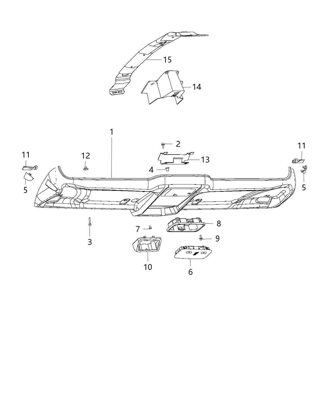 Mopar 68230502AA Foam Air Block