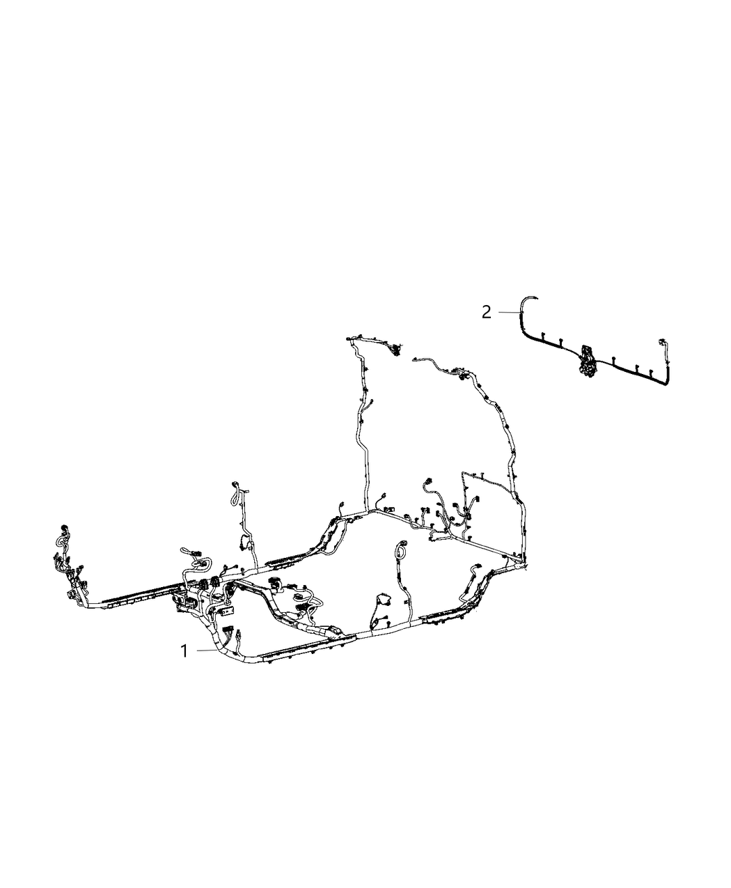 Mopar 68438671AA Wiring Header