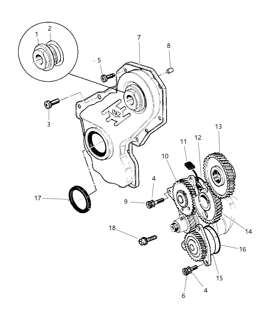 Mopar 4778899 O Ring