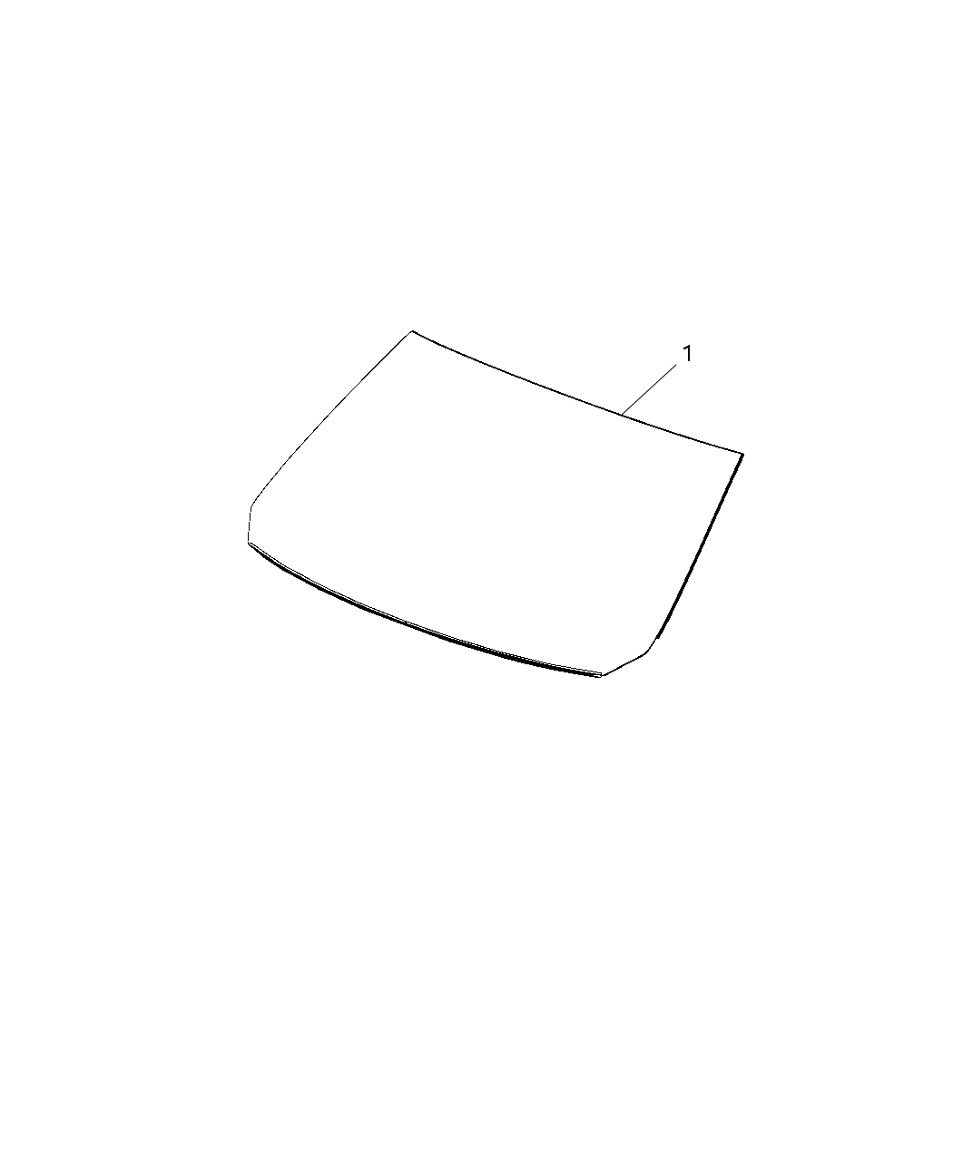 Mopar 68338082AE Windshield