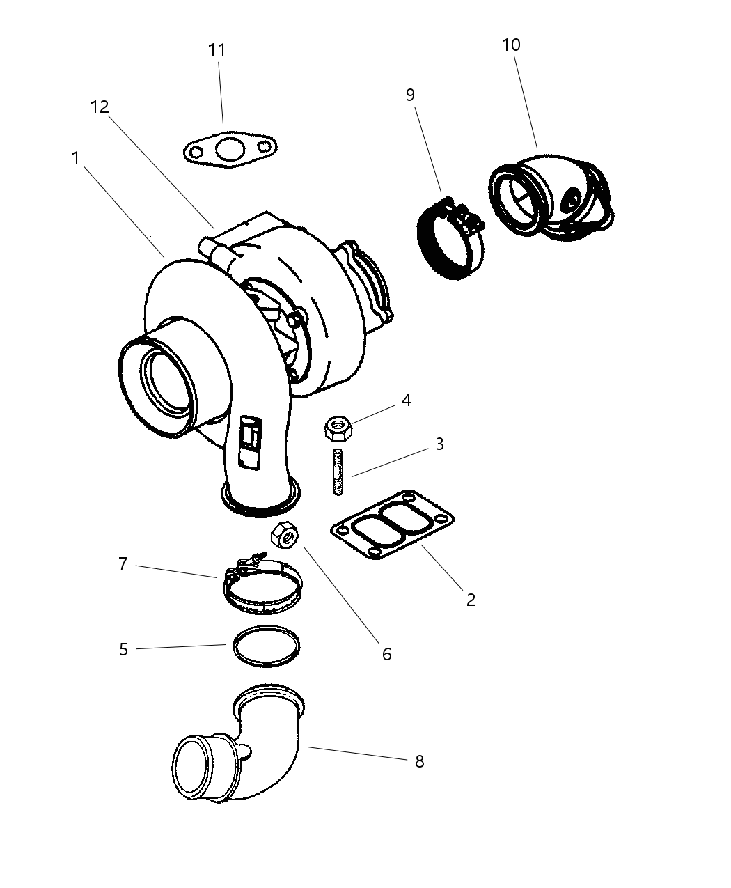 Mopar 5013670AA Kit Wastegate