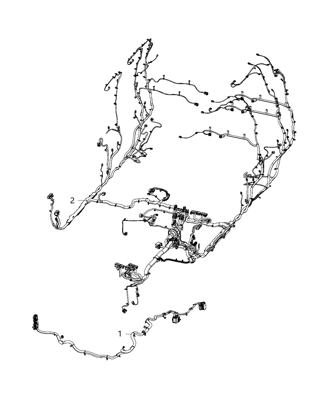 Mopar 68358054AA Wiring