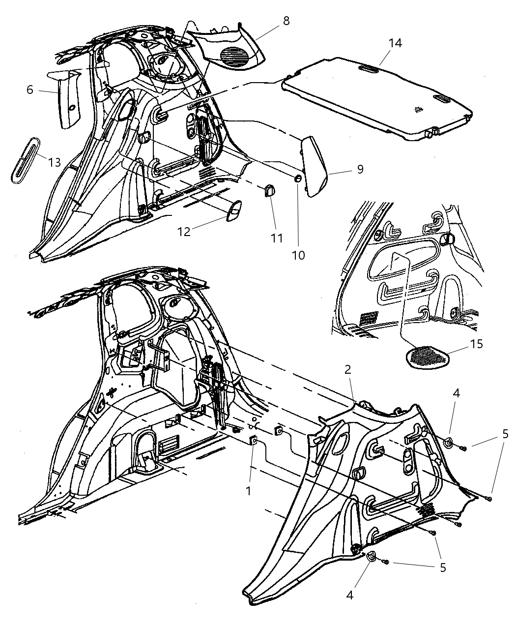 Mopar 5023205AA Loop Cargo Tie Down