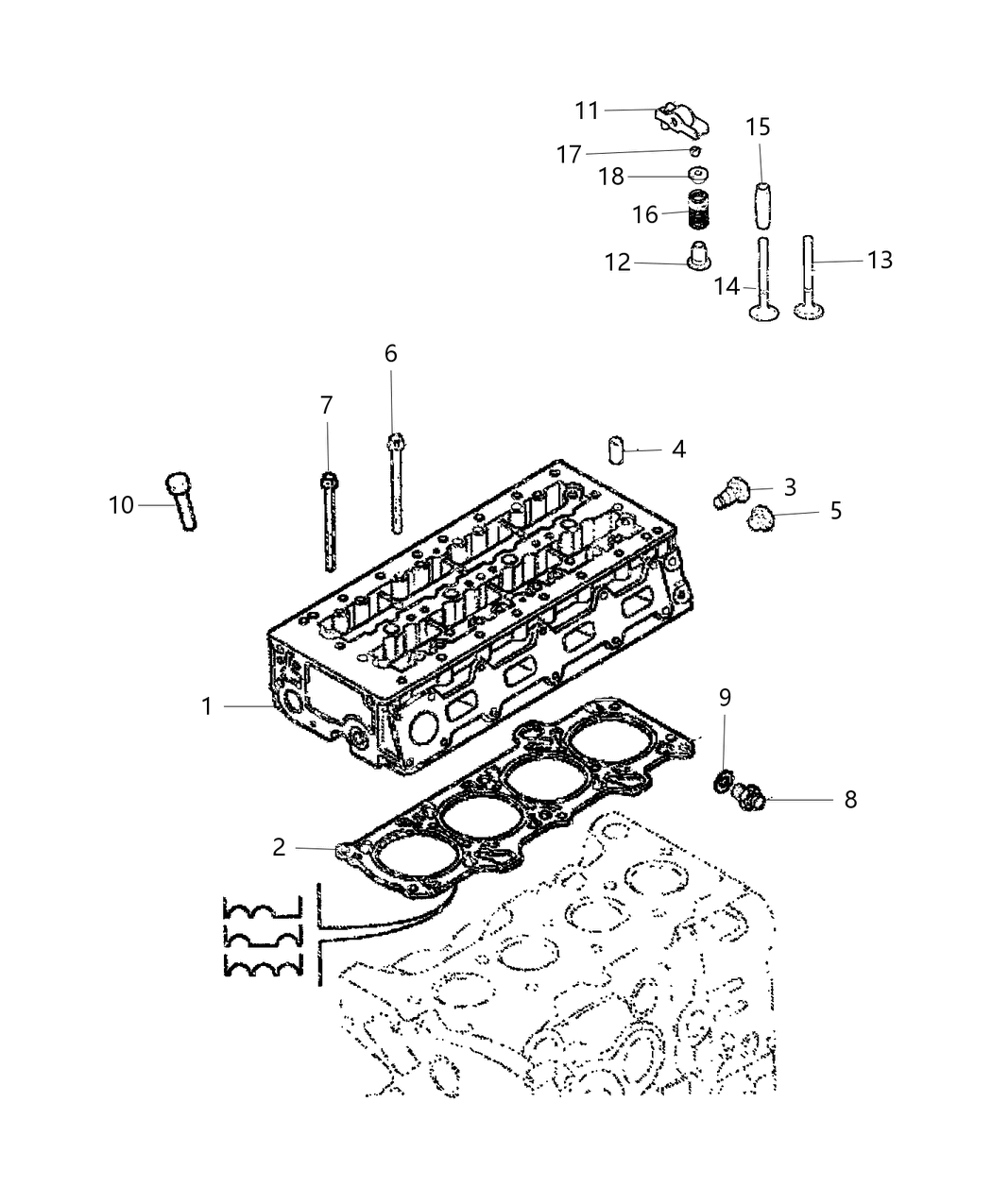 Mopar 68113592AA Plug Core