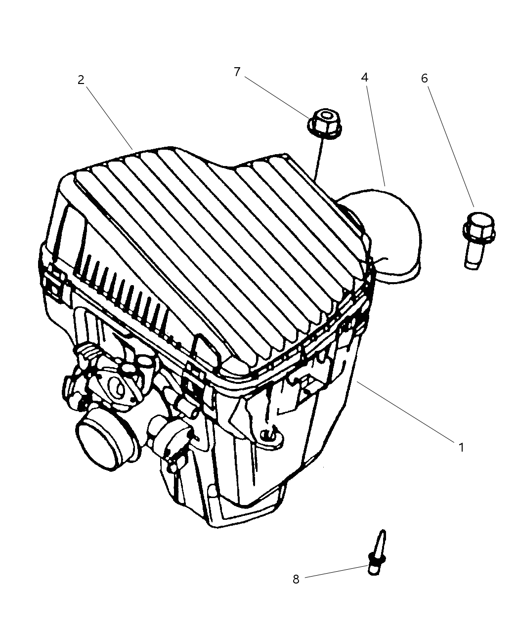 Mopar 4891356AB Cover Injector Harness