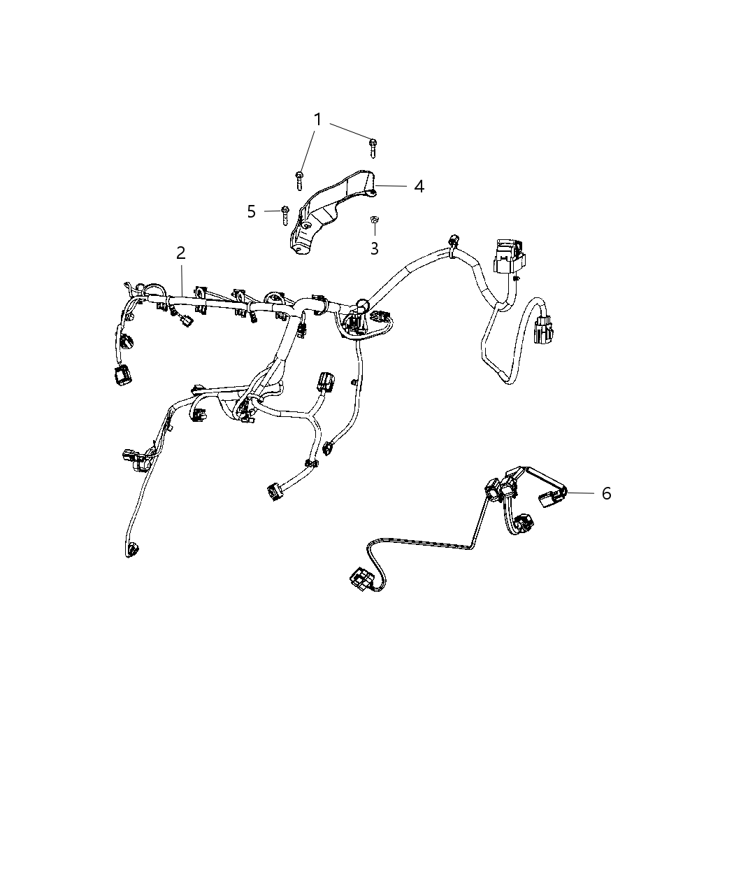 Mopar 4801701AF Wiring Engine