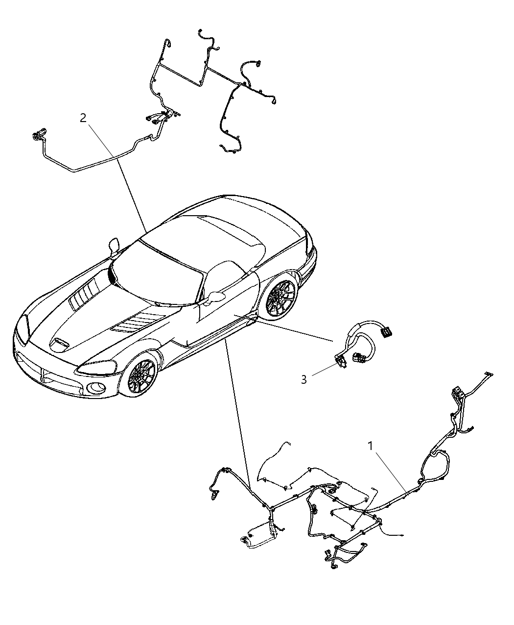 Mopar 5030438AC Wiring Underbody