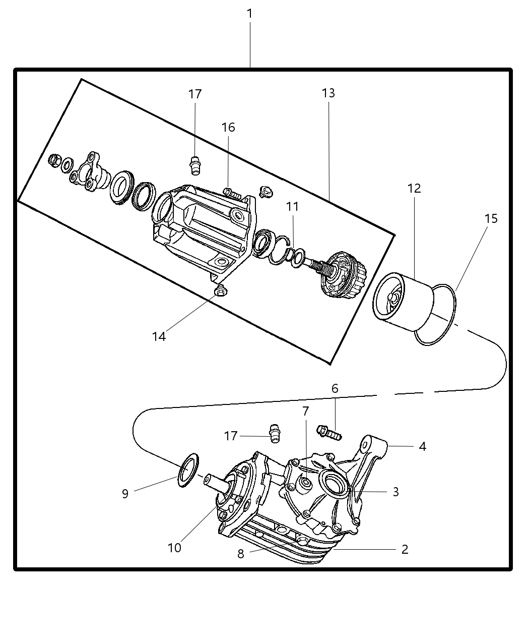 Mopar 5019761AA Bearing Kit