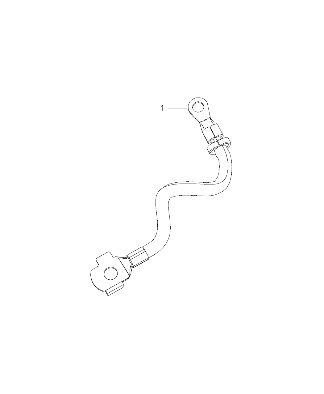 Mopar 4727654AB Wiring Engine Ground Located On Transmission
