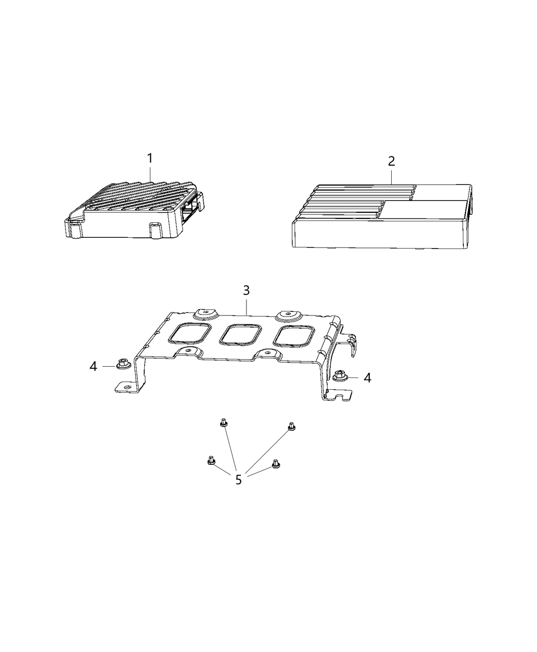 Mopar 68369632AF Amplifier