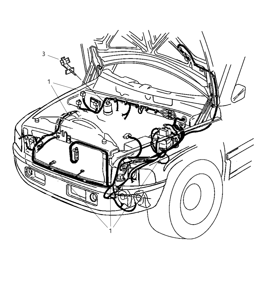Mopar 56051473AA Plug Wiring