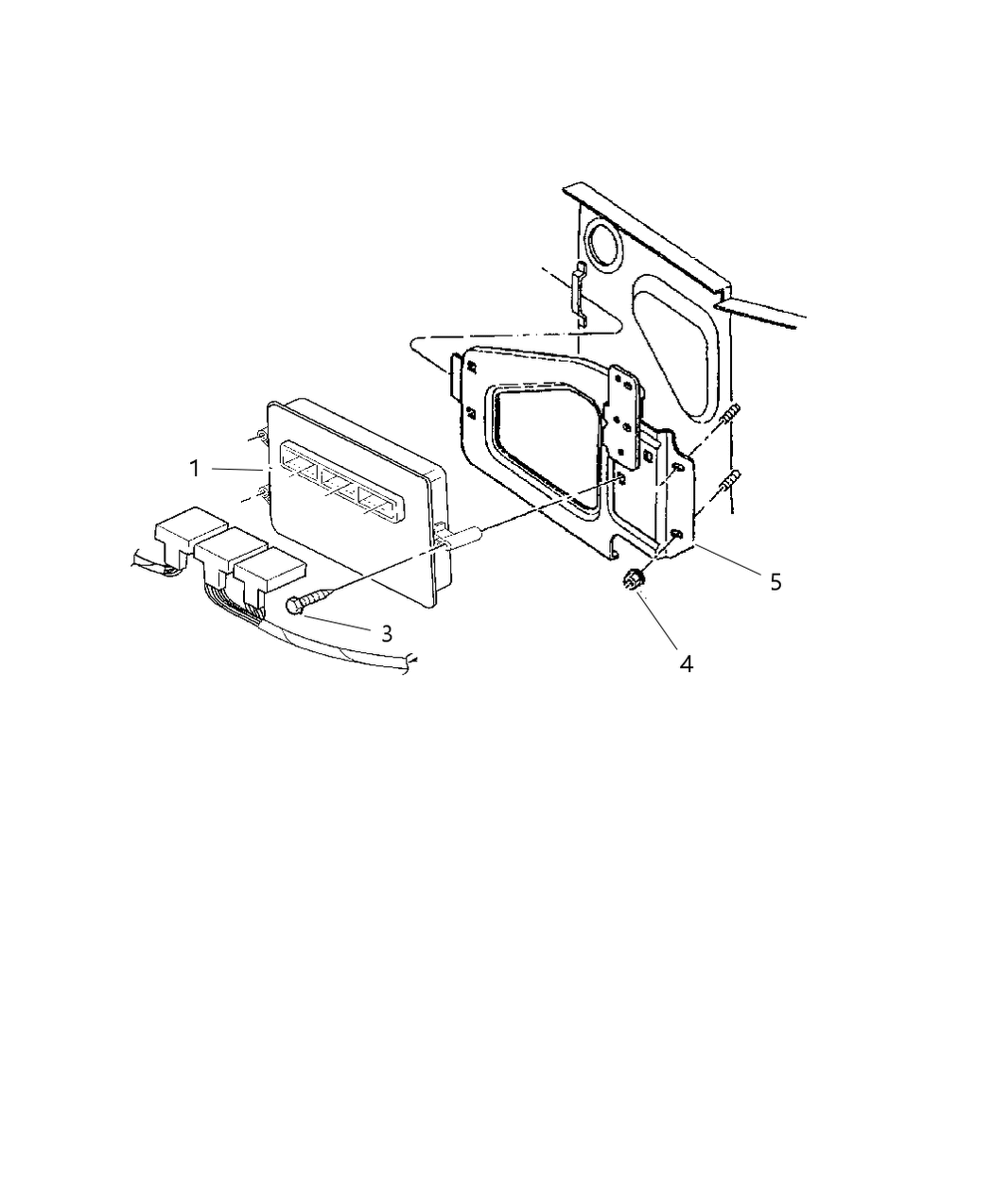 Mopar R33032305J Module Engine Controller