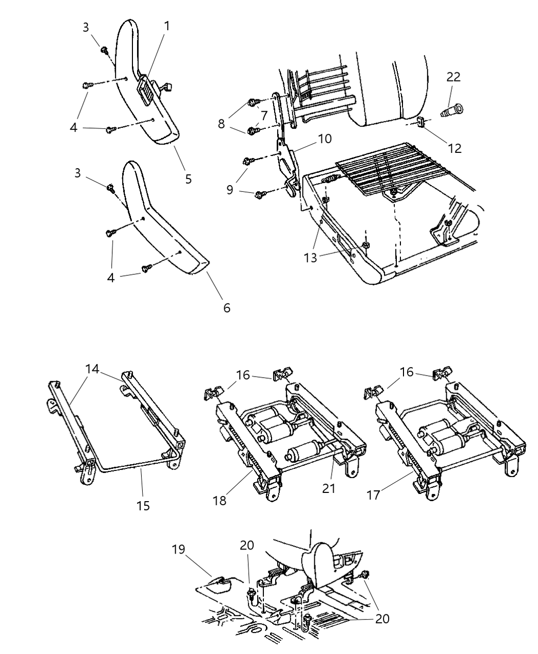Mopar 5013125AA Bracket Module With Memory