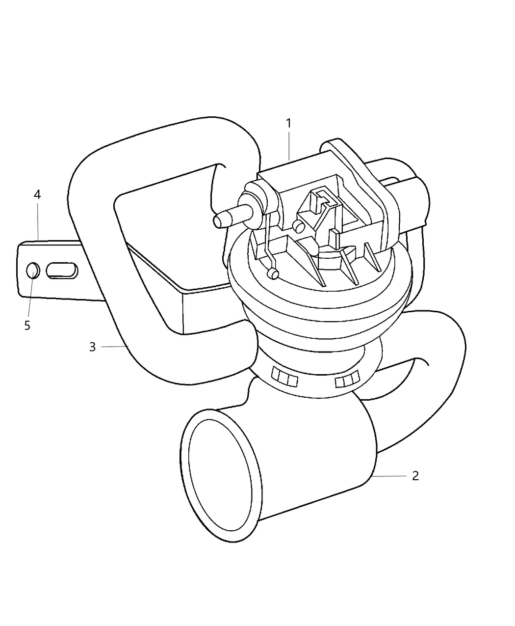 Mopar 4891543AA Pump Leak Detection